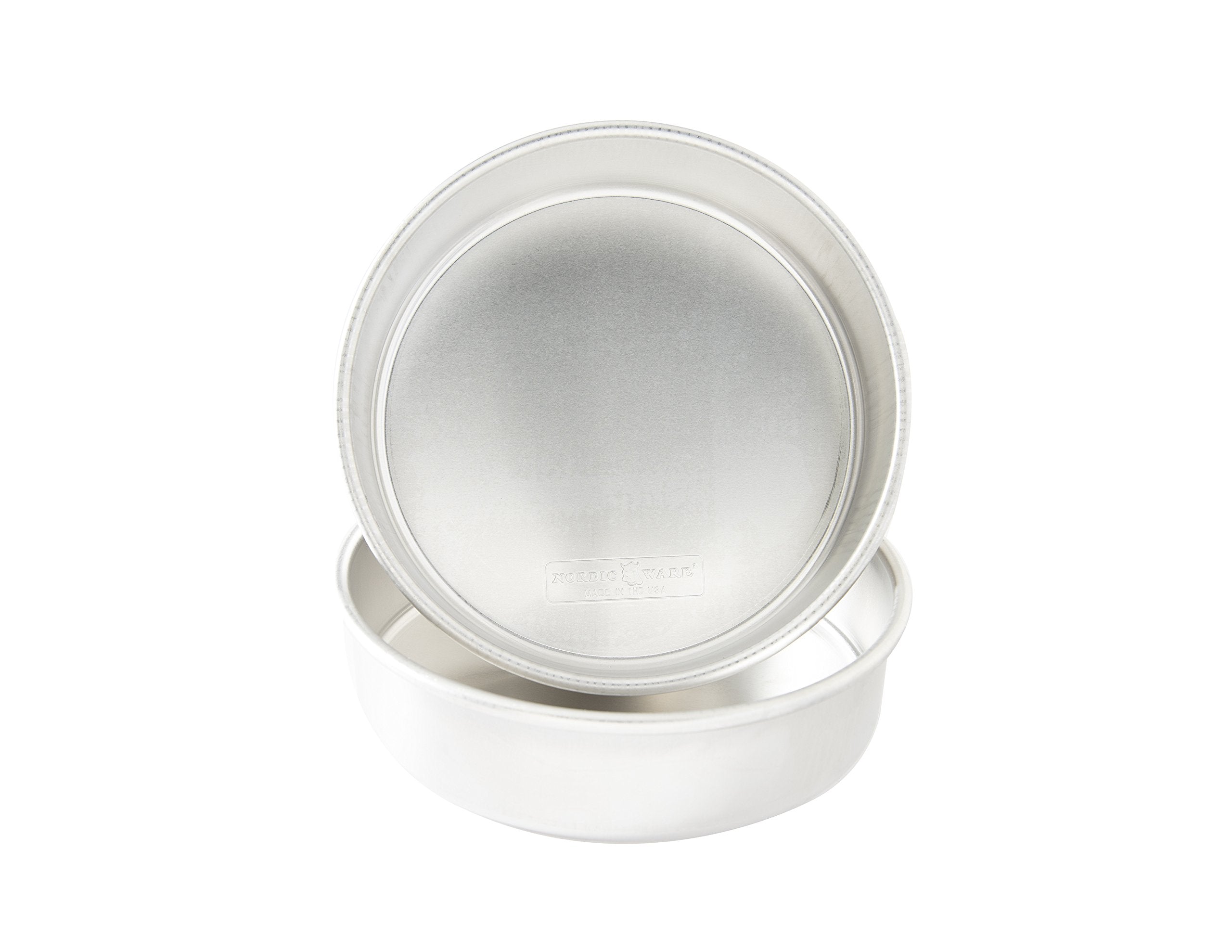 Nordic Ware Naturals Round Cake Pan, 9-Inch 2-Pack