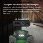 Mice Repellent Indoor Mouse Repellent Ultrasonic Plug-in Ultrasonic Pest Repeller Squirrel Deterrent Attic Bat Removal Garage RV Basement