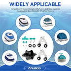 AXV621DAT Pool Cleaner Parts for Hayward Pool Vacuum (All), Navigator (All), Ultra, Aquadroid, Aqua Bug, Diver Dave and Wanda The Whale A-Frame Turbine Pool Vac Rebuild Kit
