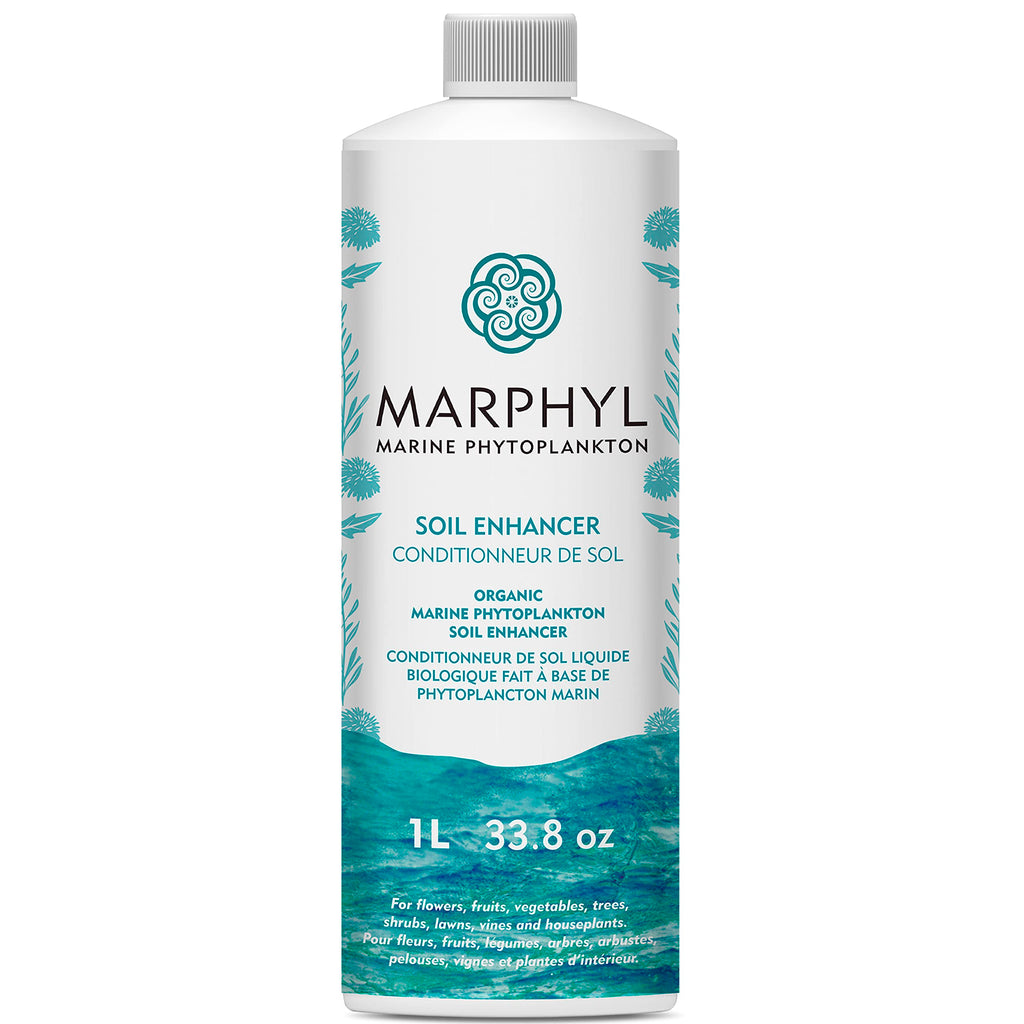 MARPHYL Organic Liquid Fertilizer - Outdoor & Indoor Plant Food - All-Purpose, Nutrient-Rich Lawn Fertilizer & Soil Enhancer for House Plants, Flowers, Vegetables, Succulents, Bamboo, Hydroponics