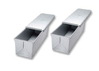 USA Pan Pullman Loaf Pan with Cover, Large w Set of 2