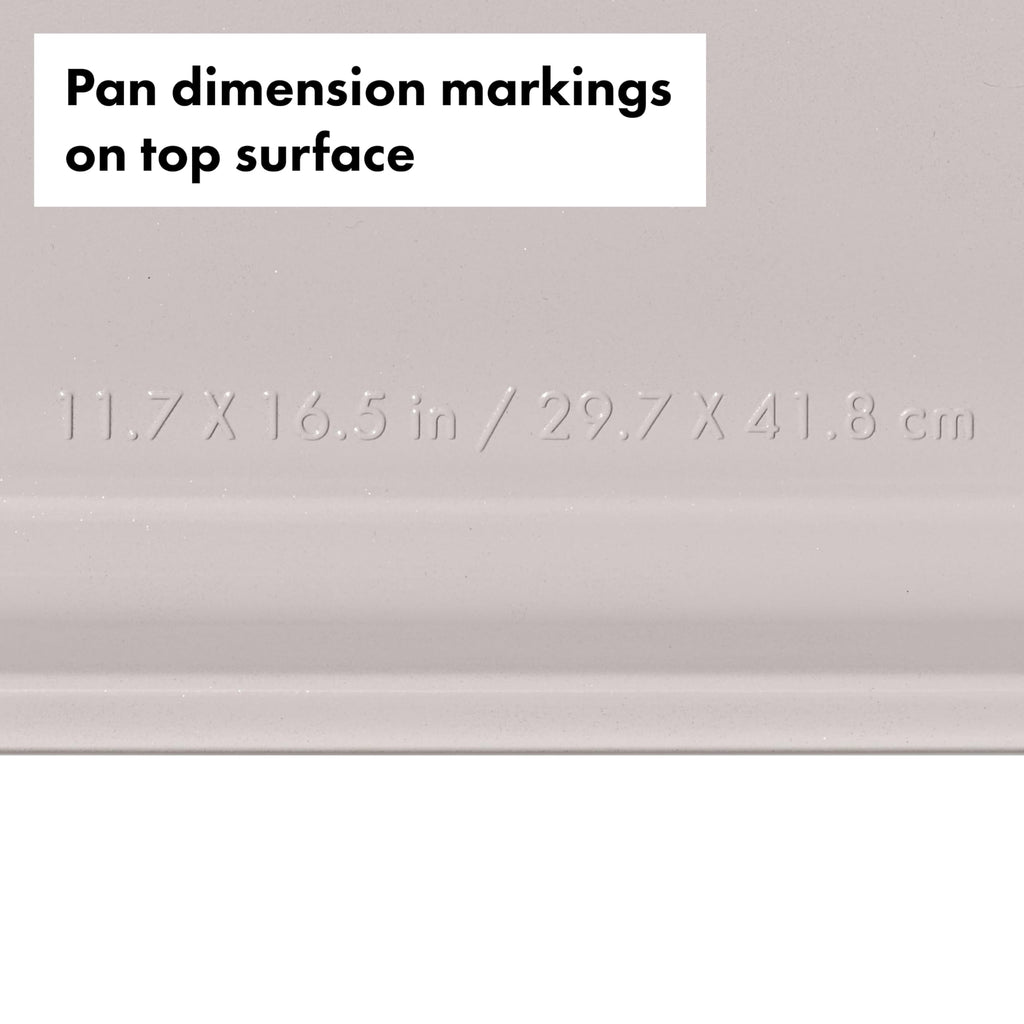 OXO Good Grips Non-Stick Pro Ceramic Coated Metal Bakeware Half Sheet Pan – Biscuit
