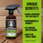 Grandpa Gus's Double-Potent Rodent Repellent Spray, Peppermint & Cinnamon Oil, Prevents Mouse/Rats from Nesting & Chewing on Wires, 16 fl oz (Pack of 1)