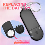 MtMinn Personal Safety Alarm for Women - 2 Pack 130dB Self Defense Keychains Siren Whistle, Replaceable Battery with LED Strobe Light - Emergency Security Safe Protection Devices for Kids Elderly