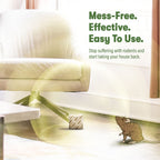 BugMD Vamoose - Rodent Repellent Pouches (1 Pack, 4 Pouches), Plant-Powered Rat , Mouse Deterrent Indoor