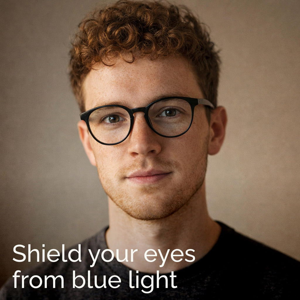 Chic & Comfy Blue Light Glasses for Women - 3-Pack Round Frames, Screen-Ready Style with UV Protection Coating