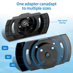 Pool Filter Cleaning System and Cleaner Stand Solid Aluminum Shaft- Compatible with 3，4，and 6 Inch Filter Cartridges，Dual Use Stand Design for Vertical & Horizontal