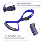 Automotive Adjustable Standing Aid Safety Handle Vehicle Support Grip Handle Disability Help Car Hand Hook- 2 pcs (Blue)