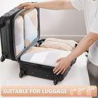 8/10 Sets Packing Cubes for Travel, Sturdy Suitcase Organizer in 4 Sizes (Extra Large, Large, Medium, Small), OlarHike Luggage Cubes with Toiletry Bag, Travel Essentials, Cruise Ship Gifts for Women