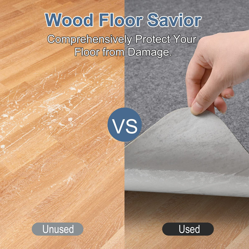 Placoot Office Chair Mat for Hardwood Floor, 55"x35" Computer Chair Mat, Desk Chair Mat, Large Anti-Slip Floor Mat Hard Floor Chair Mat