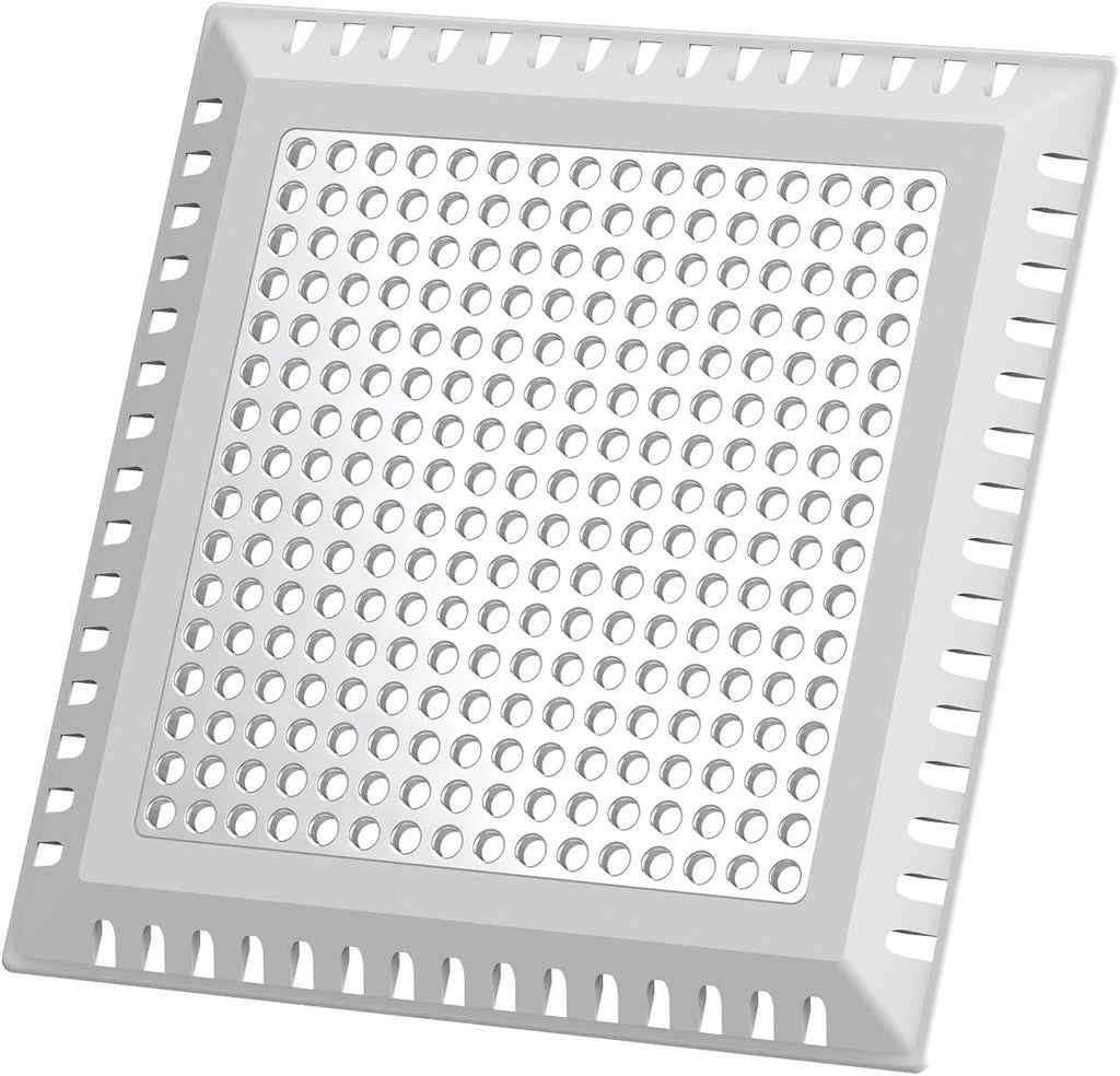 Shower Drain Hair Catcher/Drain Strainer/Shower Drain Cover for Bathroom Floor Drain, Stainless Steel and Silicone (Patented Product)