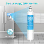 AQUA CREST Replacement for GE® RPWFE, RPWF (with CHIP) Refrigerator Water Filter, Compatible with GYE22HMKES, GYS22GMNES, GYE22HBLTS, DFE28JSKSS, GFE28HMHES, GNE29GYNFS, GFE28GYNFS, 2 Filters