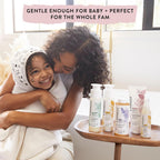 The Honest Company Baby Shampoo, Body Wash & Conditioner Duo, 2-in-1 Cleansing, Silicone-Free, Naturally Derived, Lavender Calm Scent, 20 fl oz