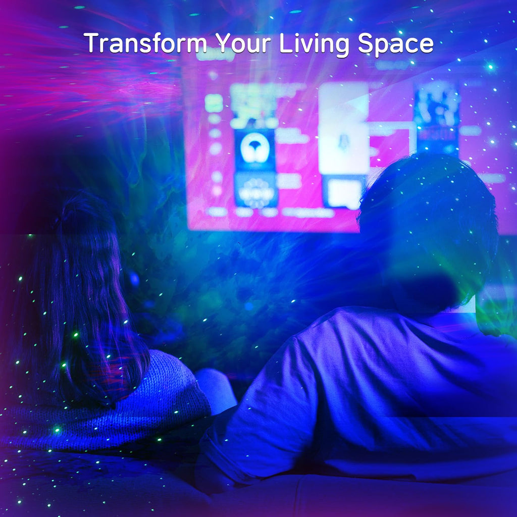 HIJOPIB Star Projector Night Light, Galaxy Projector with Remote Starry Nebula Ceiling LED Lamp, Gifts for Kids, Christmas/Room Decor/Birthdays/Tiktok Live