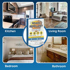 UDyoude Roach Repellent for Indoor Use, Cockroach for Kitchen, Keep Cockroaches Away from Cabinets/Storage Areas/Basement-8P