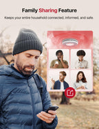 X-Sense Smart Smoke Detector with Voice Alerts and 17 Locations, Wi-Fi Smoke Alarm with SBS50 Base Station, Test from APP, Wireless Interconnected Fire Alarm, Model XS0B-MR31