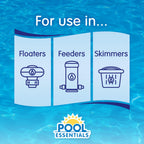 Pool Essentials® 3" Swimming Pool Chlorinating Tablets, Kills Bacteria & Controls Algae, 10LB
