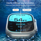 Spigen EZ Fit Tempered Glass Screen Protector for Apple Watch Ultra 2, Apple Watch Ultra (49mm) - 2 Pack