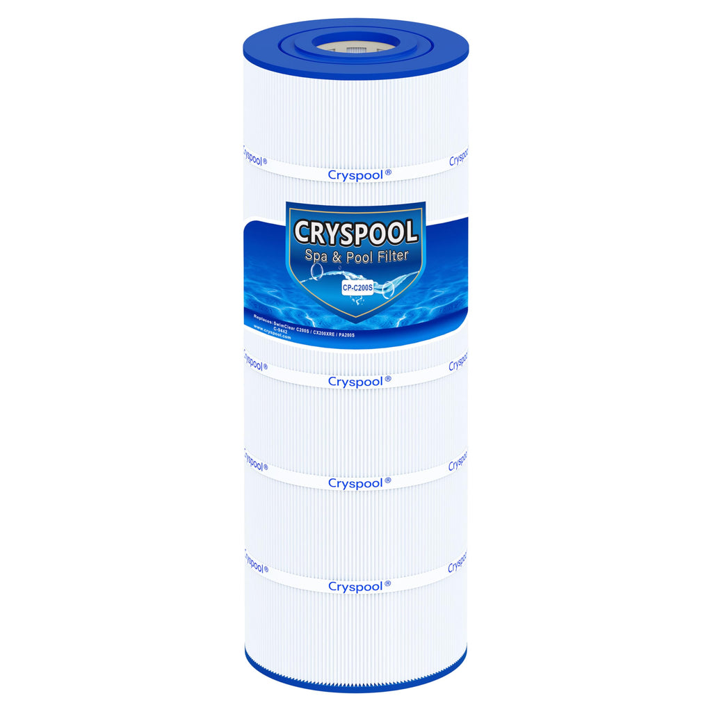 Cryspool® C200S Filter Compatible with CX200XRE, SwimClear C200S, C200S, C-9442, PA200S, 200 Sq. Ft Pool Filter Cartridge, 1 Pack