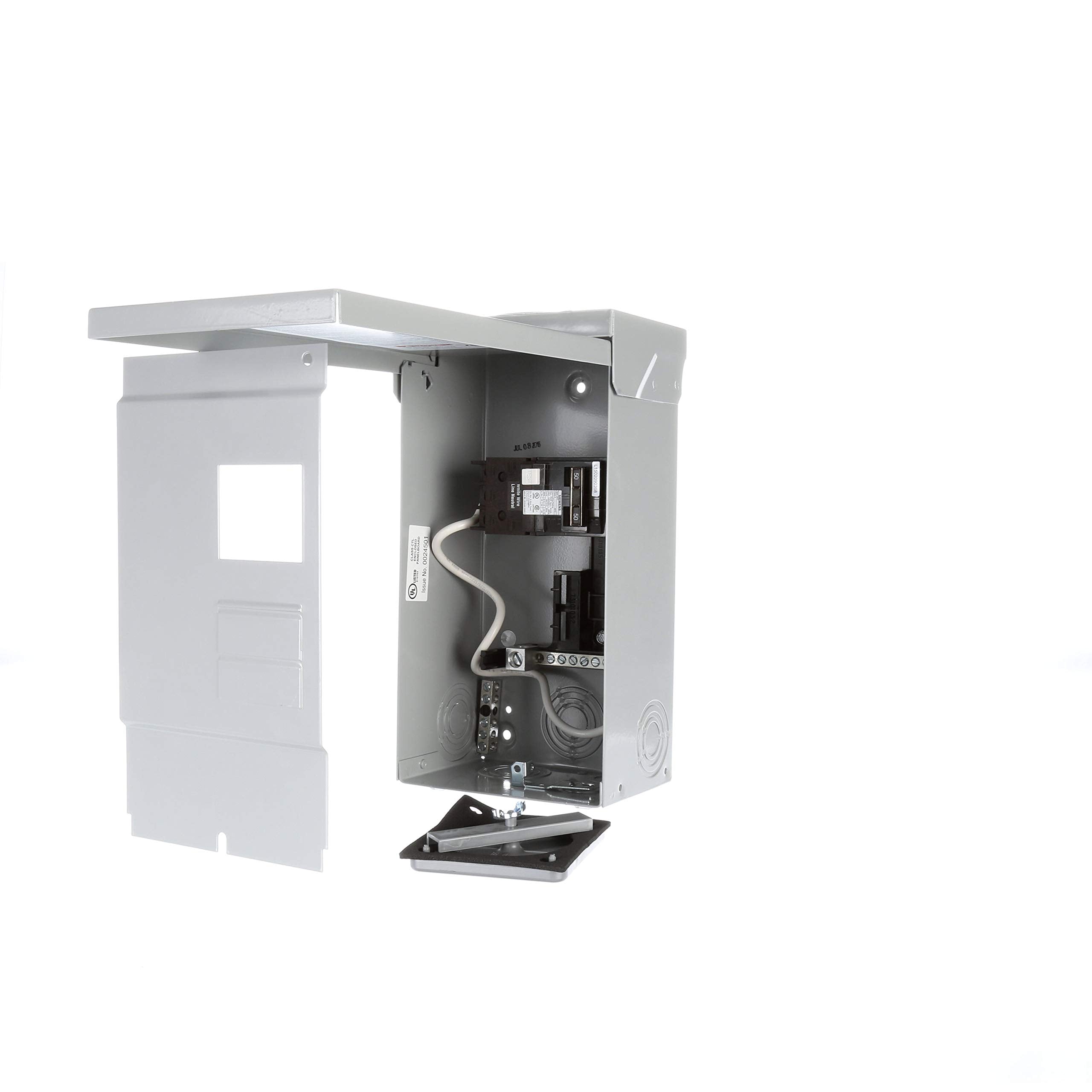 Siemens W0408L1125SPA50 125 Amp 4-Space 8-Circuit Main Lug Outdoor Spa Panel with 50 Amp GFCI