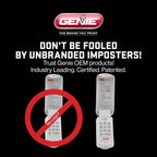 Genie Garage Door Opener Wireless Keyless Keypad - Safe & Secure Access - Compatible with All Genie Intellicode Garage Door Openers - Easy Entry into the Garage With a PIN - Model GK-R, White