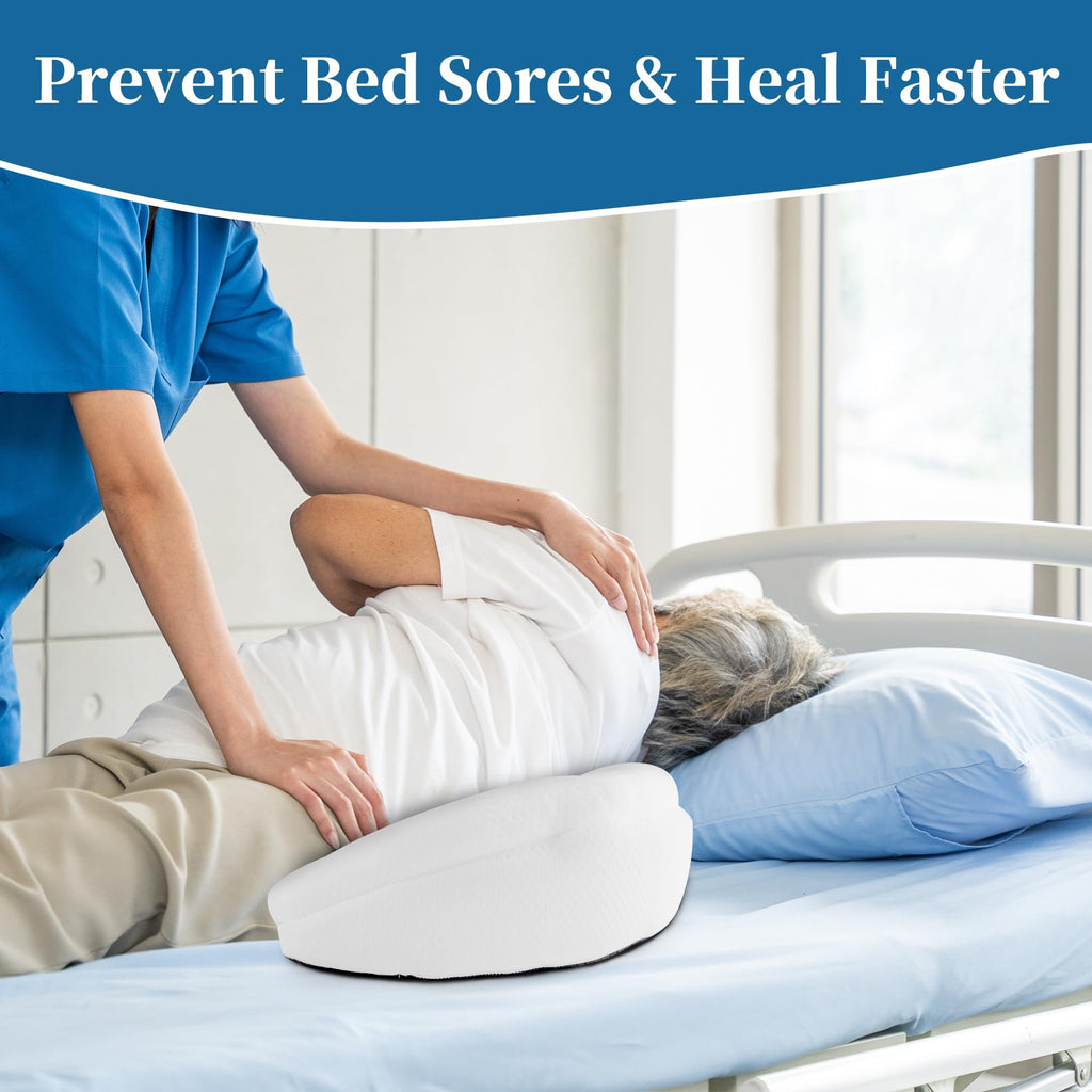 BALAPET Breathable Bedsore Pillow Positioning Wedge,Bedsore Pressure Relief Cushions for Prevention and Faster Recovery, Fit for Side Sleeping, Back Pain, After Surgery