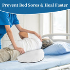 BALAPET Breathable Bedsore Pillow Positioning Wedge,Bedsore Pressure Relief Cushions for Prevention and Faster Recovery, Fit for Side Sleeping, Back Pain, After Surgery