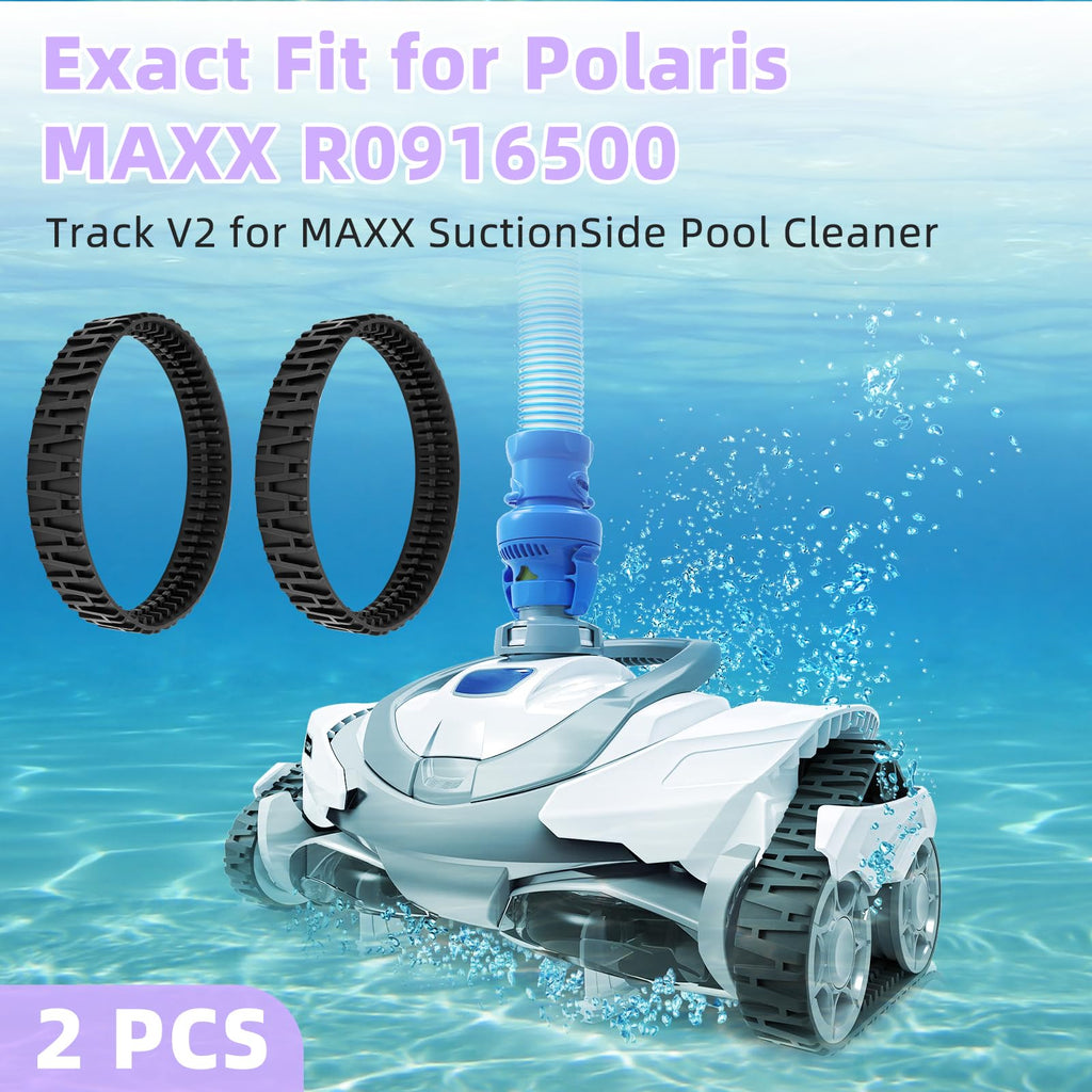Apopip 2 Pcs Track V2 Compatible with Polaris MAXX Suction Side Pool Cleaner R0916500