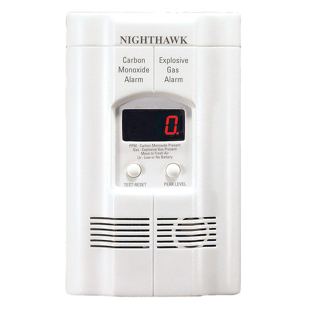 Kidde Carbon Monoxide Detector & Fire Extinguisher for Home, 1-A:10-B:C, Dry Chemical Extinguisher, Red, Mounting Bracket Included