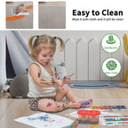 WASJOYE Office Chair Mat for Hard Floor, 36 x 48 in Transparent Hard Floor Protector Cover Home Floor Mat for Computer Desk Rolling Chair