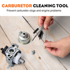 Hipa Pack-of-14 Carburetor Adjustment Tool Carburator Adjusting Kit for 2-Cycle Small Engine Compatible with Poulan STHIL Echo Ryobi Troy Bilt Trimmer Weedeater Chainsaw