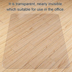 Vicwe Chair Mat for Hardwood Floor, 4.75'×7' Large Office Chair Mats, Clear Floor Protector Mat, Easy Rolling Chair Mats for Dining Room, Easy to Clean (57" X 84" Rectangle)
