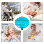 Shower Grab Bars, Safety Shower Grab Bars for Seniors, Drill-Free Shower Handle for Bathroom, Grab Bar for Elderly, Post-Surgery, Pregnant, Blue