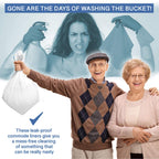 Commode Liners - 100 Strong Portable Toilet Bags - Easy To Use Bedside Commode Liners Disposable - Toilet Liners That Support Dignity of Seniors & Disabled - No More Buckets to Wash - NO Absorbent Pad