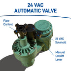1-Pack Orbit 57623 3/4" FPT 100 Series Anti-Siphon Automatic Sprinkler Valve with Flow Control