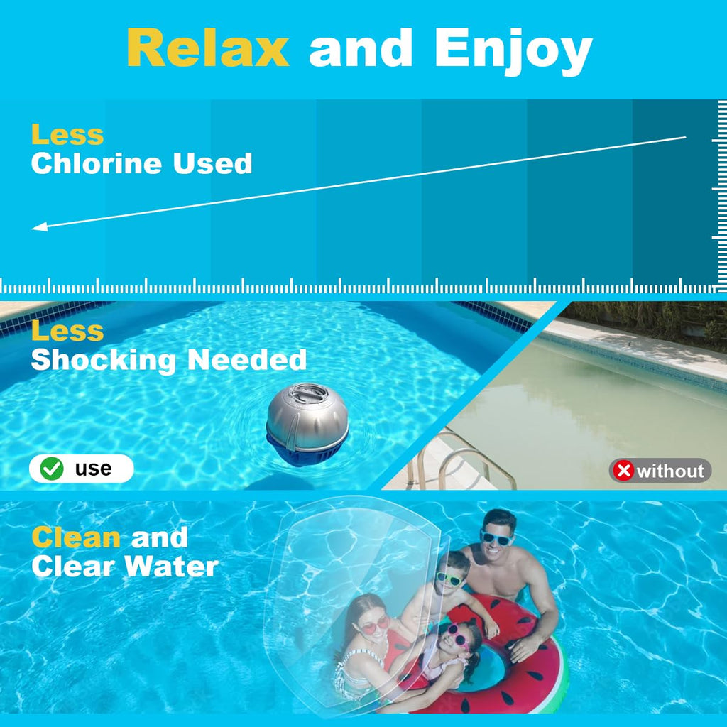 Spare Queen 2 Pack Hot Tub Cartridges Replacement for Ease Floating System, CYA Free