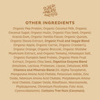 KOS Vegan Protein Powder, No Erythritol, Vanilla - USDA Organic Pea Protein Blend, Plant Based Superfood Rich in Vitamins & Minerals - Keto, Dairy Free - Meal Replacement for Women & Men, 14 Servings