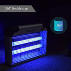 Aspectek 20W Electric Indoor Bug Zapper, Mosquito, Moth, Wasp, Insect Killer, Fly Zapper, Bug Lamp Light for Home, Restaurant, Office Use with Protection Mesh Film. Efficient & Effective