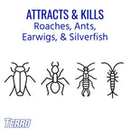 TERRO T530 Roach Bait Powder Plus Applicator, Orange (Pack of 1)