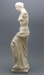 Aphrodite Venus De Milo Greek Goddess Cast Marble Statue Sculpture 15.55 inches