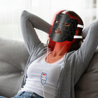 Sunlamlux 7 LED Face Light Therapy, Red Light Therapy 3-in-1 Chip at Home