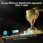 4500 Sq.Ft Most Efficient Energy Star 2024 Dehumidifier,AEOCKY 52 Pint/Day (Max 80 Pint/D) Smart Compressor Dehumidifier with Drain Hose, Intelligent Humidistat,for Basement, Large Room, Bedroom, Home