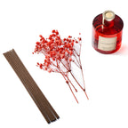 COCORRÍNA Diffuser - Balsam & Fir 6.7 Fl.oz Diffuser with 8 Sticks Home Fragrance Christmas Reed Diffuser for Bathroom Shelf Decor Home Decor