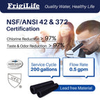 FrigiLife Refrigerator Water Filter Compatible with Frigidaire EPTWFU01, EWF02, Pure Source Ultra II, 3PACK