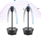 GUIDOT Fly Bug Fans for Food Tables, Fly Control Spinner Table Top Keep Flies Away from Patio Picnic Party Restaurant Kitchen Camping and BBQ