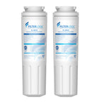 Filterlogic UKF8001 Replacement for EveryDrop by Whirlpool Refrigerator Water Filter 4, EDR4RXD1, FL-RF07, Pack of 2