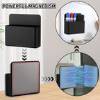 2Pcs Magnetic Dry Erase Marker Holder For Whiteboard Fridge
