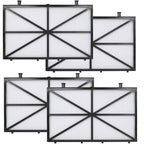 Fil-fresh Robotic Pool Cleaner Filters, Replaces for Dolphin M400/M500 & Nautilus CC Plus Ultra Fine Cartridge Filter Panels, Part Number 9991432-R4, Pack of 4