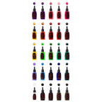 ONE TATTOO WORLD Premium Tattoo Ink Set | 25 Colors | 15 ml bottles, OTW-AN025