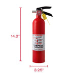 Kidde Fire Extinguisher for Commercial Use, 1-A:10-B:C, 4 Lbs., Refillable & Reusable, Wall Mount (Included)